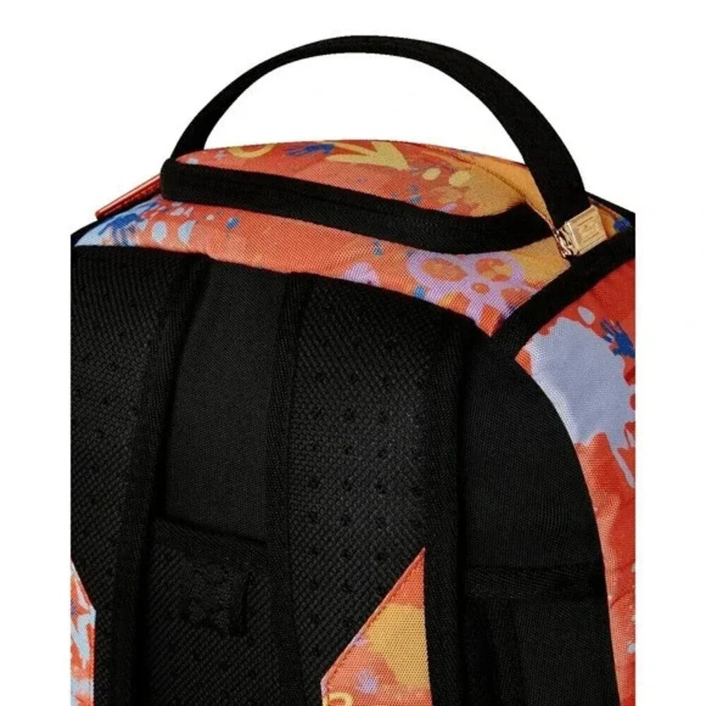 Sprayground Rugrats Paint Situation Dlxr Bag Unisex Graphic Print Backpack SPR11